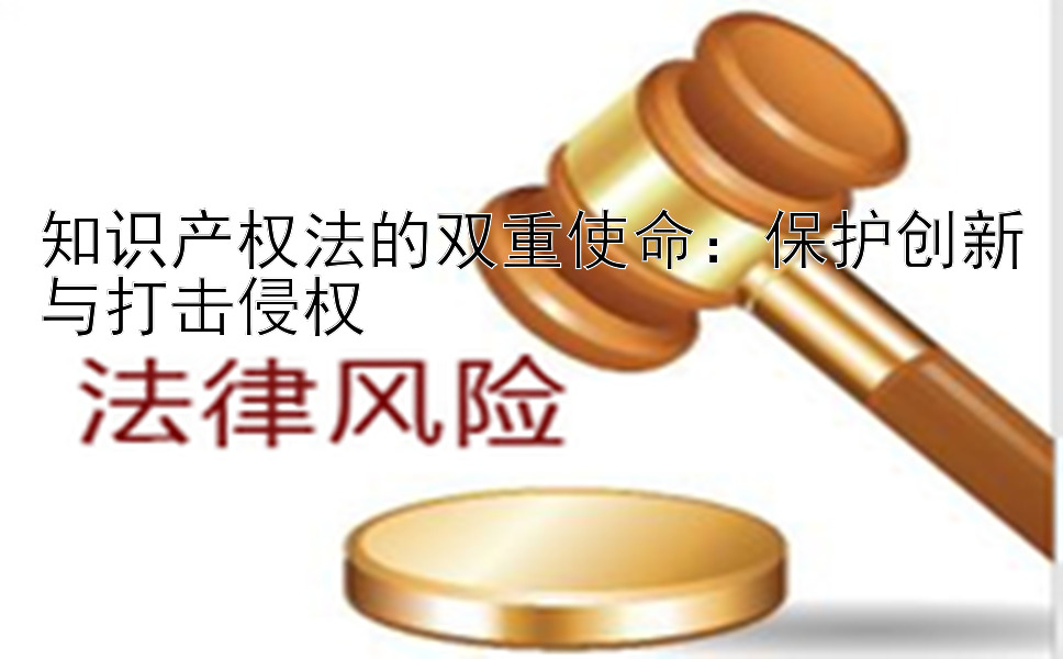 知识产权法的双重使命：保护创新与打击侵权