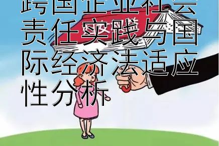 跨国企业社会责任实践与国际经济法适应性分析