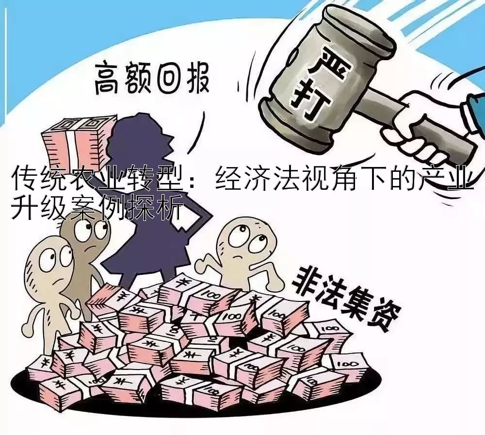 传统农业转型：经济法视角下的产业升级案例探析