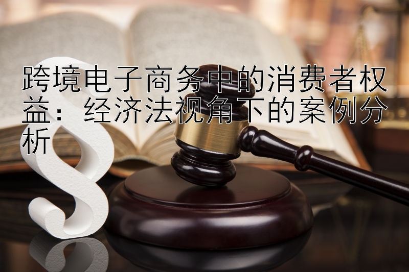 跨境电子商务中的消费者权益：经济法视角下的案例分析